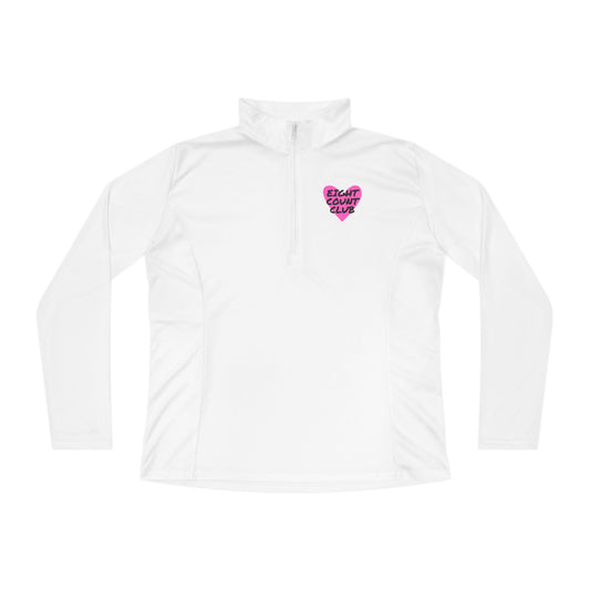 Eight Count Club Signature Heart Quarter-Zip Pullover